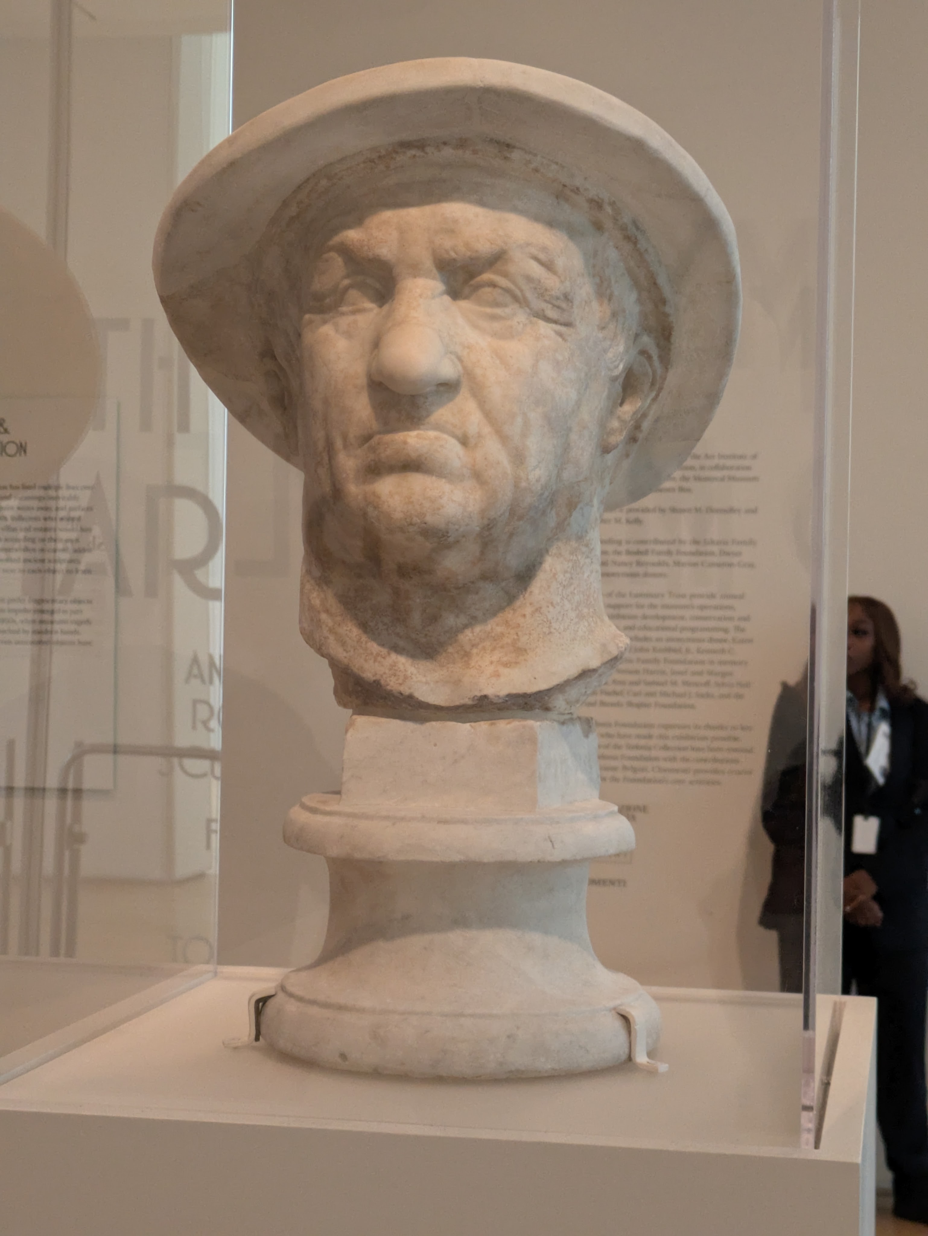 roman sculpture head